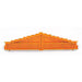 727-158 by WAGO Corporation - 8-LEVEL END PLATE; MARKING: H-G-