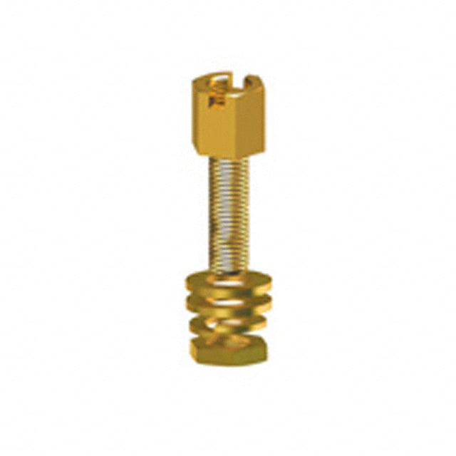 7291 by Keystone Electronics - JACK SCREW HEX SLOTTED 4-40