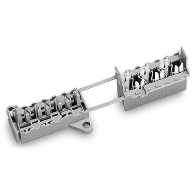730-126 by WAGO Corporation - SOCKET WITH FIXING FLANGES 6-POL