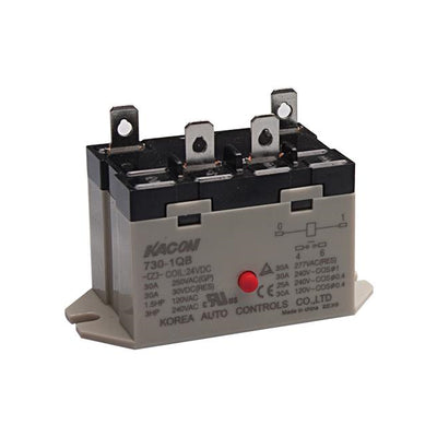 730-1QB-24VDC by Kacon - RELAY GEN PURPOSE SPST 30A 24V