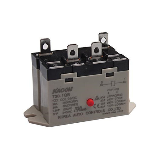 730-1QB-24VDC by Kacon - RELAY GEN PURPOSE SPST 30A 24V