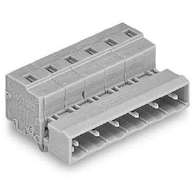 731-602/018-000 by WAGO Corporation - 1-CONDUCTOR MALE CONNECTOR; SNAP