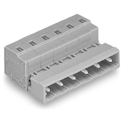 731-602 by WAGO Corporation - 1-CONDUCTOR MALE CONNECTOR; 2.5