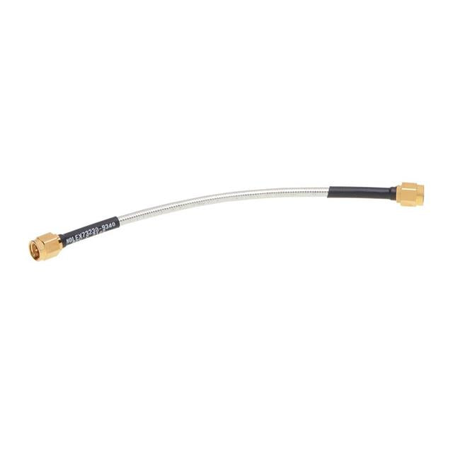 0732309343 by Molex - STR SMA PLUG TO STR SMA P