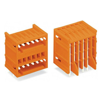 734-435/001-000 by WAGO Corporation - THT DOUBLE-DECK MALE HEADER; 1.0