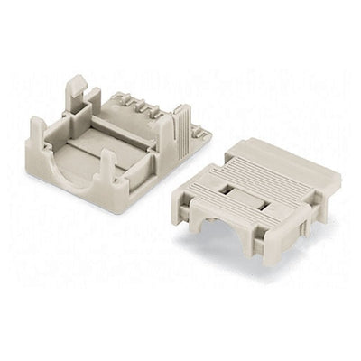 734-607 by WAGO Corporation - STRAIN RELIEF HOUSING; LIGHT GRA