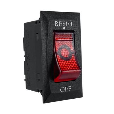 736W-B/301 by Qualtek - THERMAL CIRCUIT BREAKER15A 125VAC ROCKER