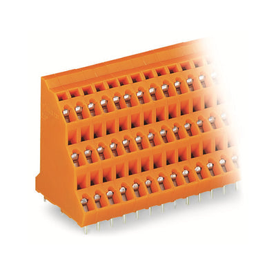 737-312 by WAGO Corporation - TRIPLE-DECK PCB TERMINAL BLOCK;