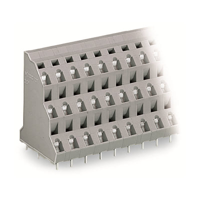 737-512 by WAGO Corporation - TRIPLE-DECK PCB TERMINAL BLOCK;