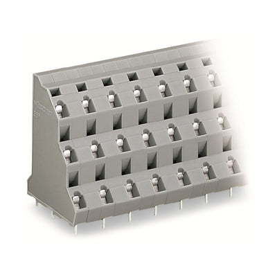 737-712 by WAGO Corporation - TRIPLE-DECK PCB TERMINAL BLOCK;