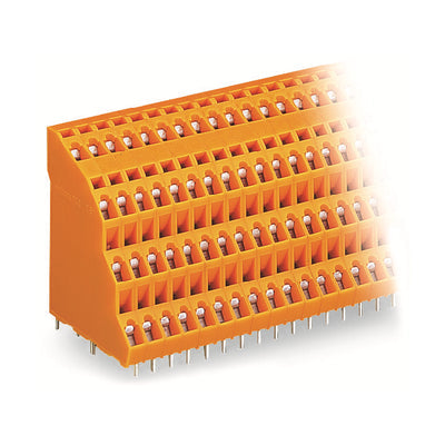 738-402 by WAGO Corporation - QUADRUPLE-DECK PCB TERMINAL BLOC