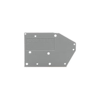742-400 by WAGO Corporation - END PLATE; SNAP-FIT TYPE; 1.5 MM