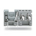 742-174 by WAGO Corporation - STACKABLE 2-CONDUCTOR PCB TERMIN