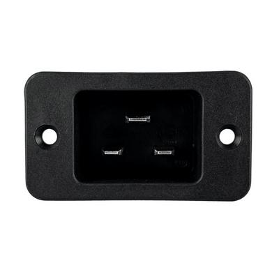 744W-00/04 by Qualtek - PWR ENT RCPT IEC320-C20 PANEL QC