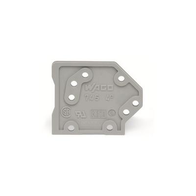 745-100 by WAGO Corporation - END PLATE; 1.5 MM THICK; SNAP-FI