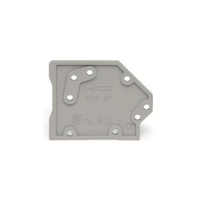 745-300 by WAGO Corporation - END PLATE; SNAP-FIT TYPE; 1.6 MM