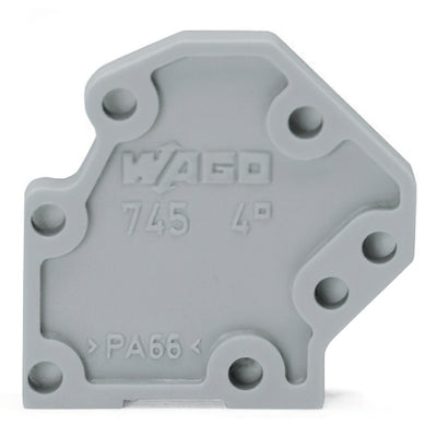 745-3100 by WAGO Corporation - END PLATE; 1.5 MM THICK; SNAP-FI