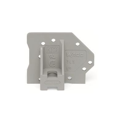 745-340 by WAGO Corporation - END PLATE; WITH FLANGE; GRAY