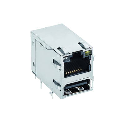 7497011611A by Wurth Elektronik - CONNECTOR JACK 1PORT 100 BASE-T PCB