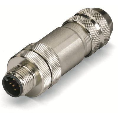 756-9207/060-000 by WAGO Corporation - M12 PLUG; A-CODED; STRAIGHT; CON