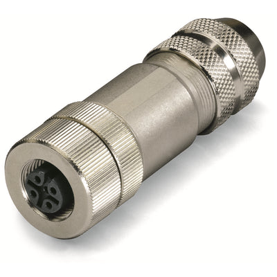 756-9208/060-000 by WAGO Corporation - M12 SOCKET; A-CODED; STRAIGHT; C