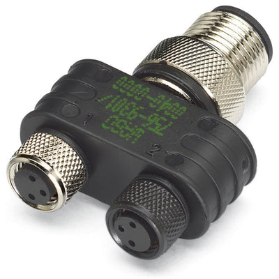 756-9301/040-000 by WAGO Corporation - M12/M8 TWIN DISTRIBUTION CONNECT