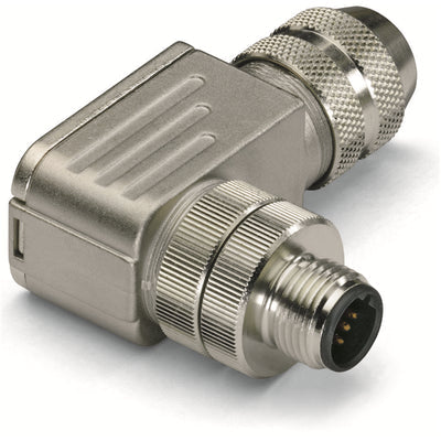 756-9403/060-000 by WAGO Corporation - M12 PLUG; B-CODED; ANGLED; CONFI