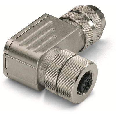756-9414/060-000 by WAGO Corporation - M12 SOCKET; B-CODED; ANGLED; CON