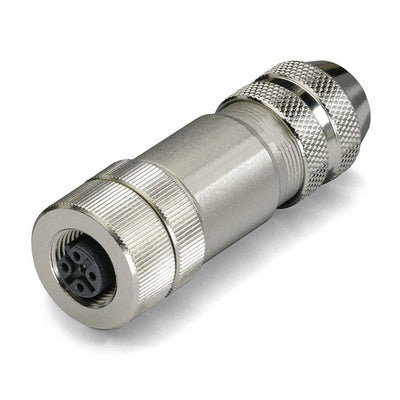 756-9412/060-000 by WAGO Corporation - M12 SOCKET; B-CODED; STRAIGHT; C