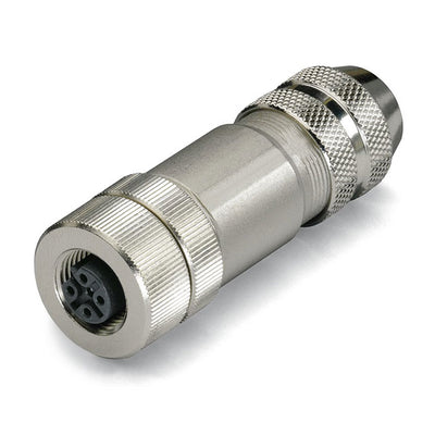 756-9402/060-000 by WAGO Corporation - M12 SOCKET; B-CODED; STRAIGHT; C