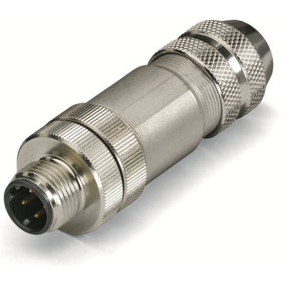 756-9501/060-000 by WAGO Corporation - M12 PLUG; D-CODED; STRAIGHT; CON