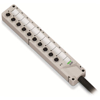 757-483/000-005 by WAGO Corporation - M8 SENSOR/ACTUATOR BOX; 8-WAY; 3