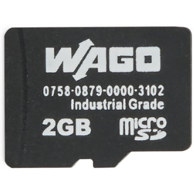 758-879/000-3102 by WAGO Corporation - MEMORY CARD SD MICRO; 2 GBYTE
