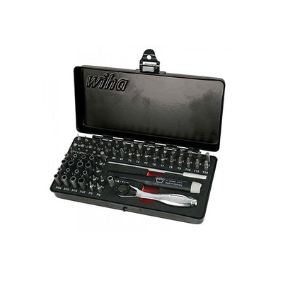 75965 by Wiha - BIT/SCKT SET ASSORTD W/CASE 65PC