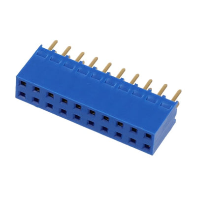 76314-110LF by Amphenol ICC (FCI) - CONNECTOR RECPT 20POS 0.1 GOLD PCB
