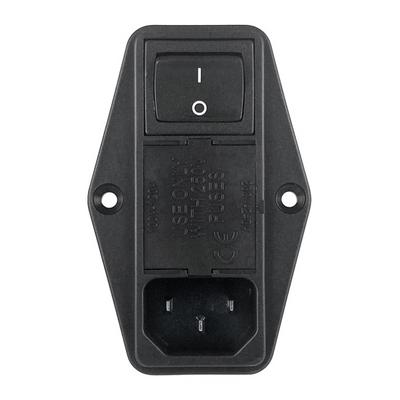764-00/002 by Qualtek - PWR ENT MOD RCPT IEC320-C14 PNL