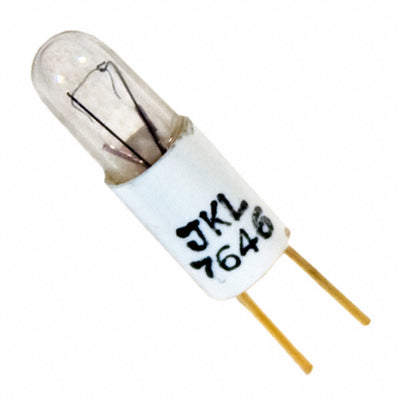 7646 by JKL Components Corp. - LAMP INCAND RT-1.25 BI-PIN 14V