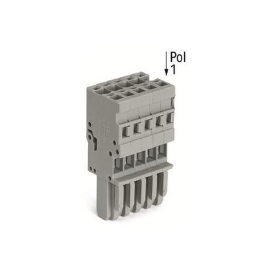 769-115 by WAGO Corporation - 1-CONDUCTOR FEMALE PLUG; 4 MM; 1