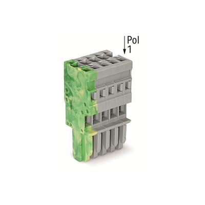 769-105/000-037 by WAGO Corporation - 1-CONDUCTOR FEMALE PLUG; 4 MM; 5