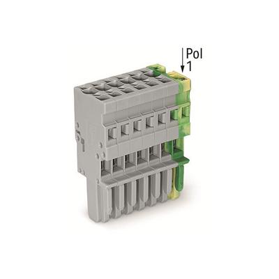 769-107/000-036 by WAGO Corporation - 1-CONDUCTOR FEMALE PLUG; 4 MM; 7