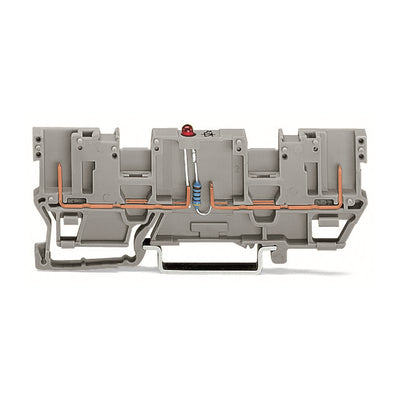 769-209/281-434 by WAGO Corporation - 2-PIN COMPONENT CARRIER BLOCK; W