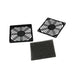 77-FF80 by NTE Electronics, Inc - FAN FILTER FOR 80X80MM