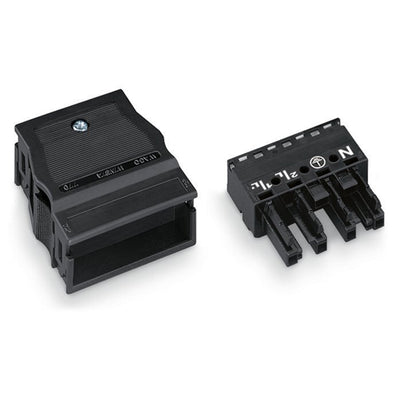 770-104 by WAGO Corporation - SOCKET WITH STRAIN RELIEF HOUSIN