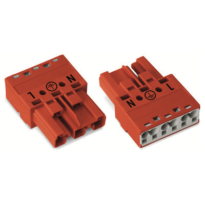 770-1313 by WAGO Corporation - PLUG 3-POLE, RED