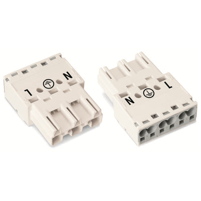 770-233 by WAGO Corporation - PLUG 3-POLE, WHITE