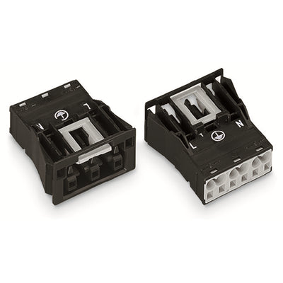 770-2363 by WAGO Corporation - SNAP-IN SOCKET BROWN
