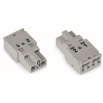 770-252 by WAGO Corporation - PLUG 2-POLE, GRAY
