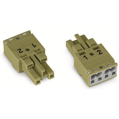 770-262 by WAGO Corporation - SOCKET 2-POLE, LIGHT GREEN