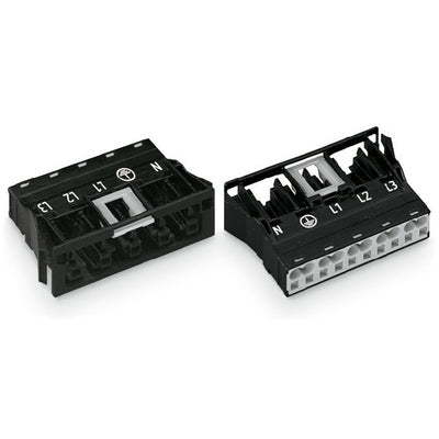 770-705 by WAGO Corporation - SNAP-IN SOCKET BLACK