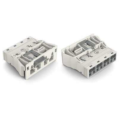 770-734 by WAGO Corporation - SNAP-IN PLUG WHITE